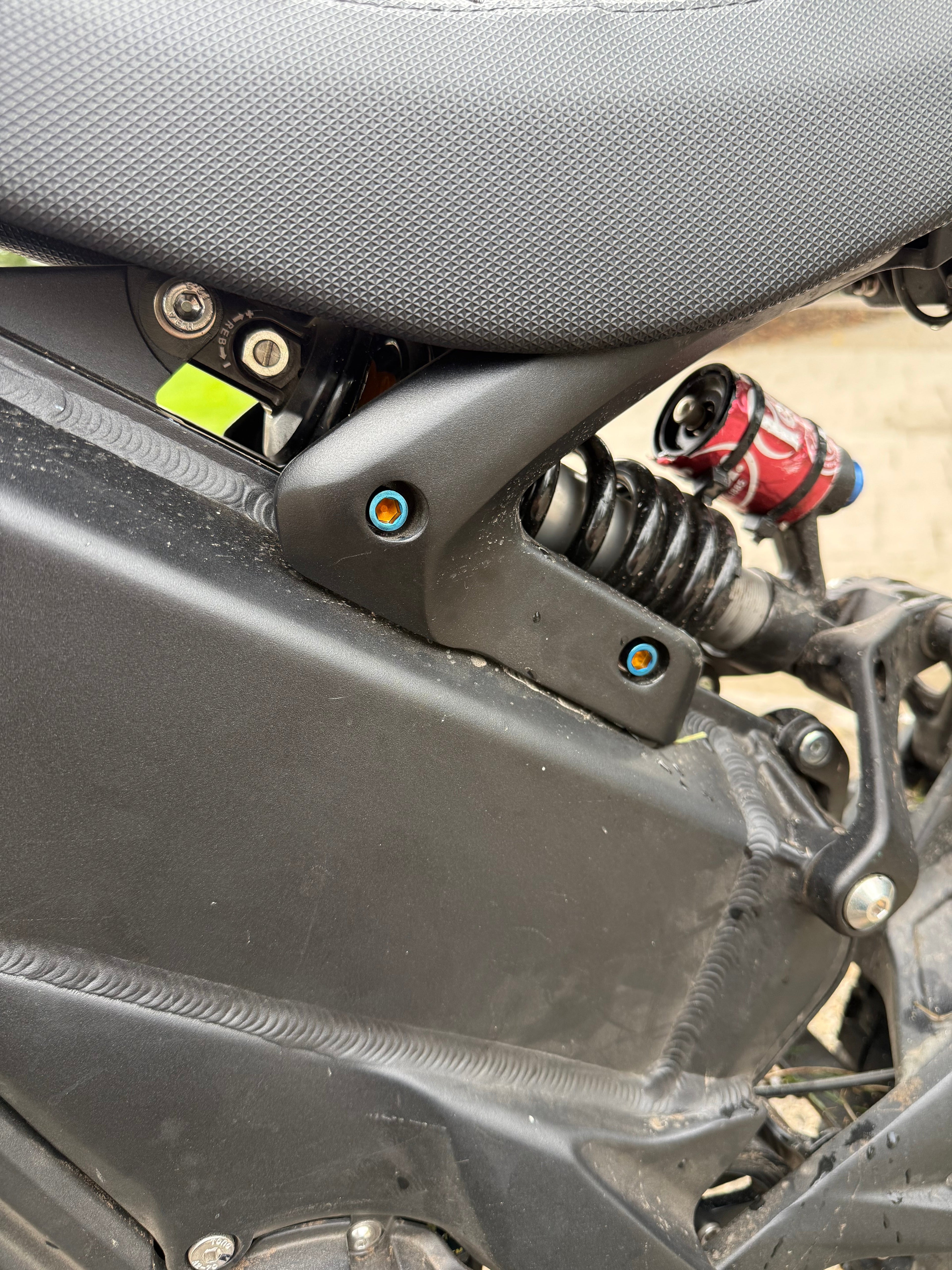 (all e-motos) Titanium Sub-Frame Bolts