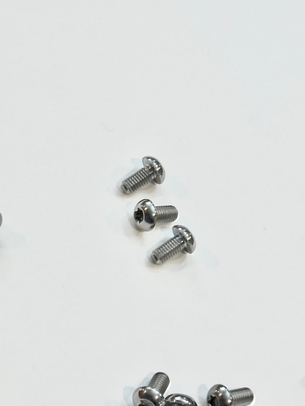 Titanium frame bolts