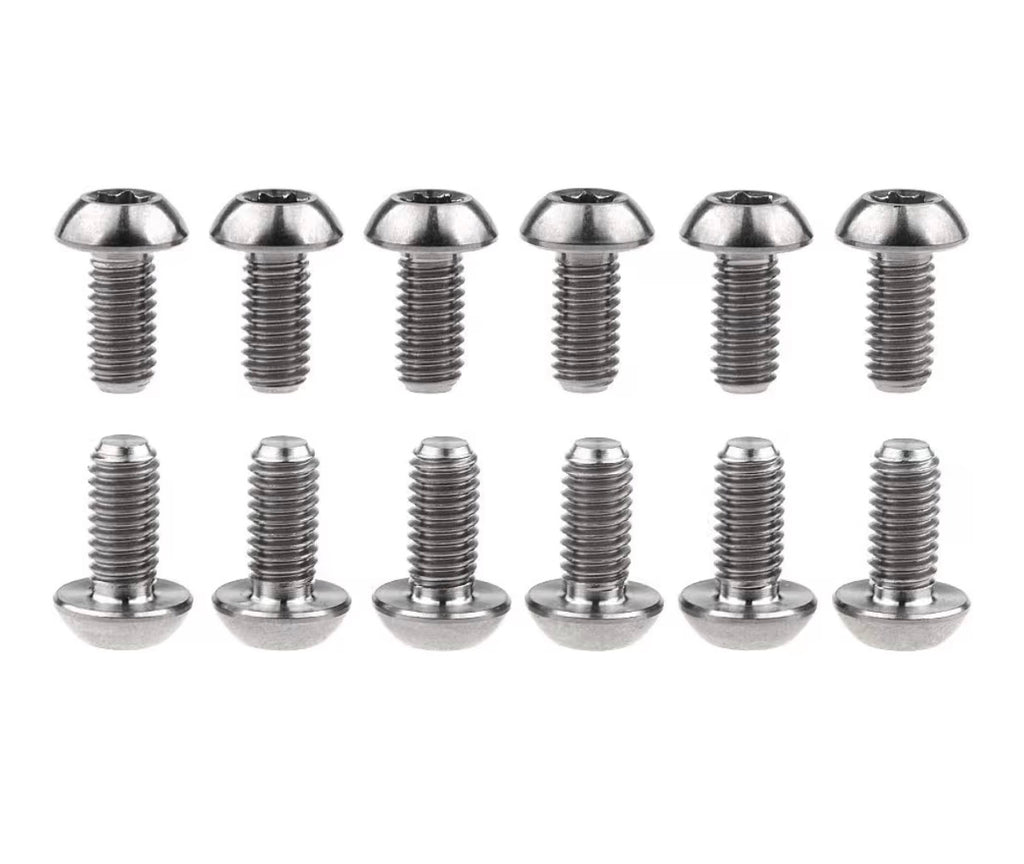 Titanium frame bolts