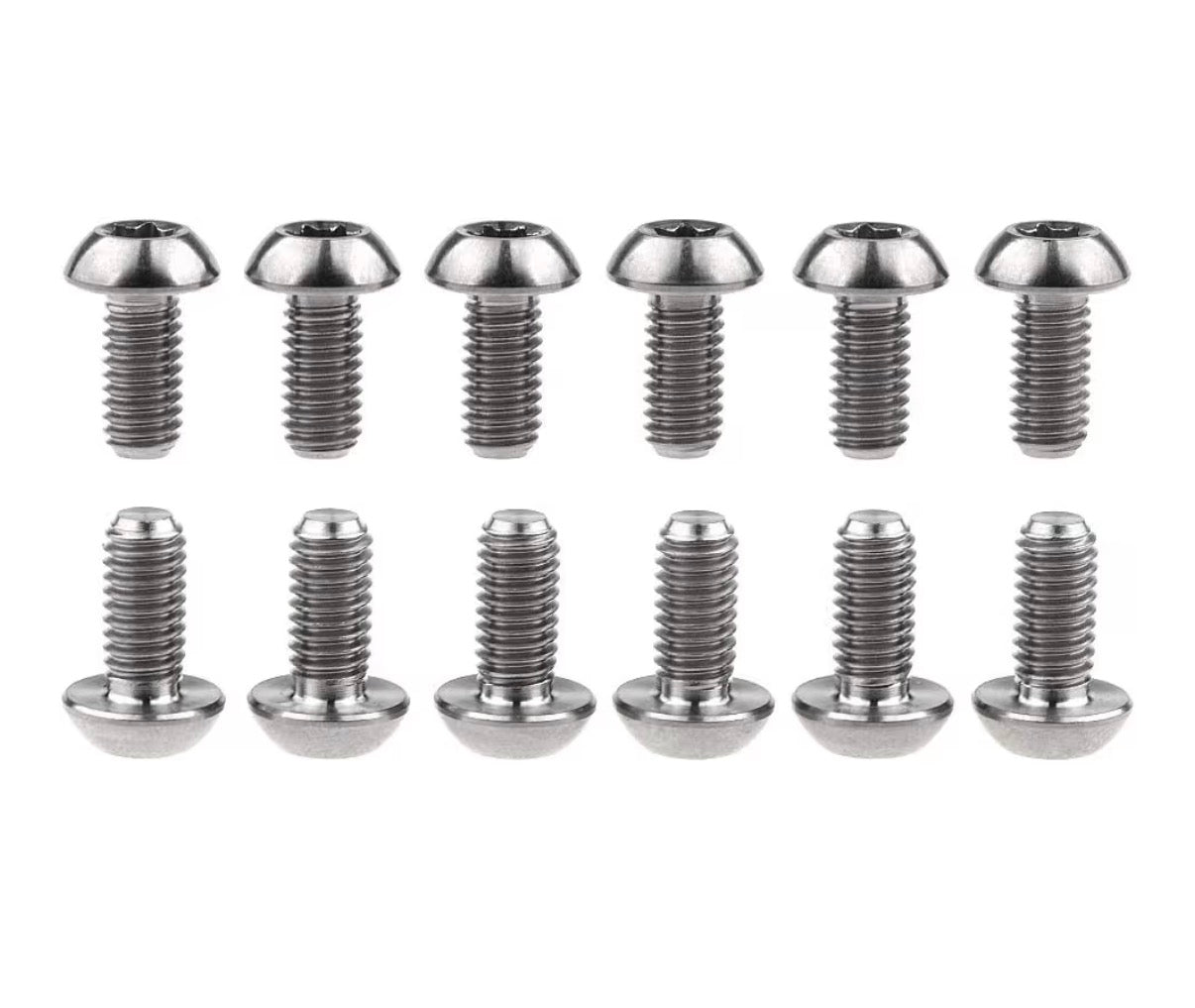 Titanium frame bolts