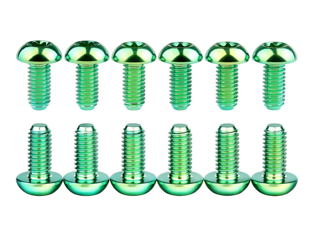 Titanium frame bolts