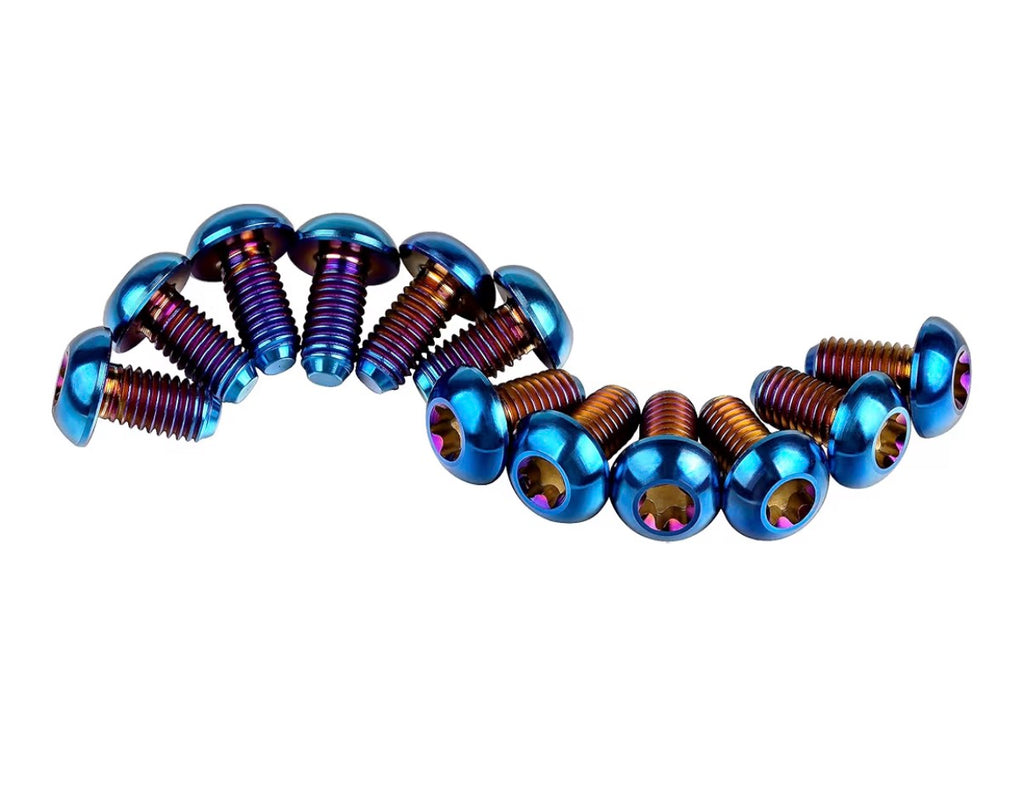 Titanium frame bolts